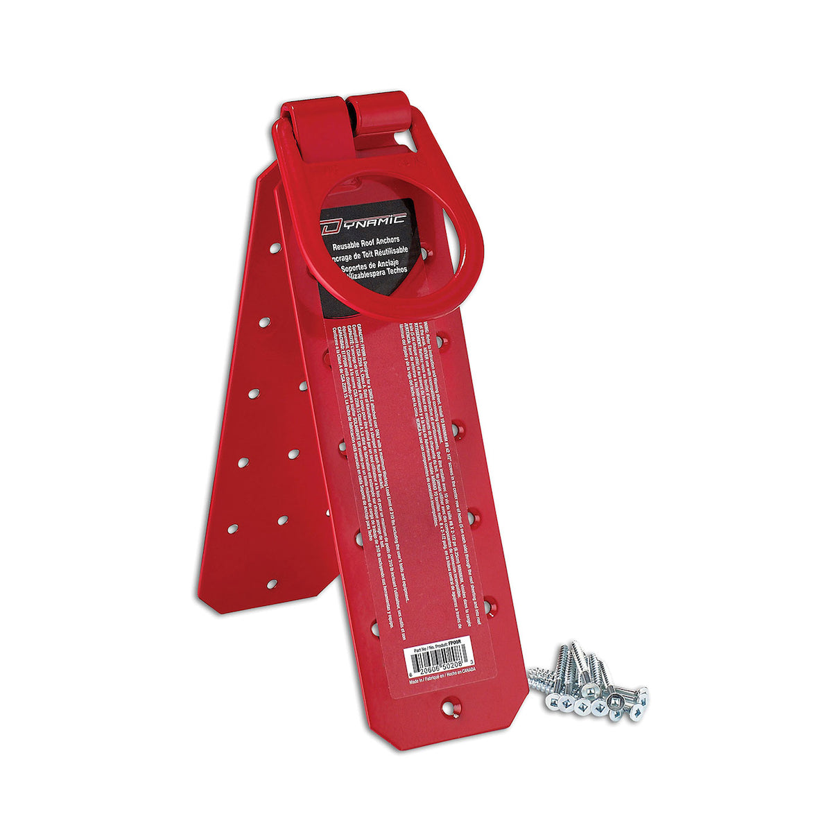 Dynamic FP09R Reusable Roof Anchor W/Screws