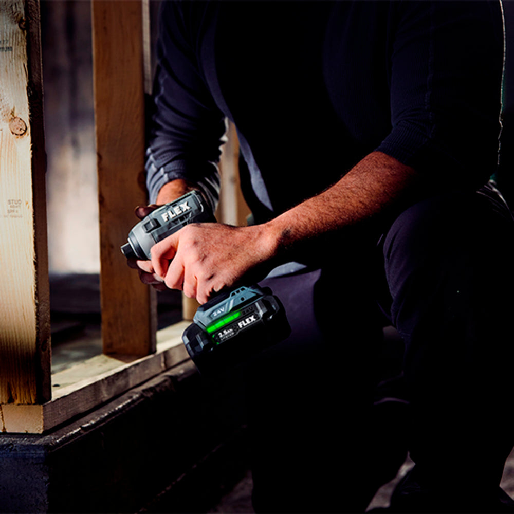 Flex FX1351-2A  1/4 Inches Hex Impact Driver Kit