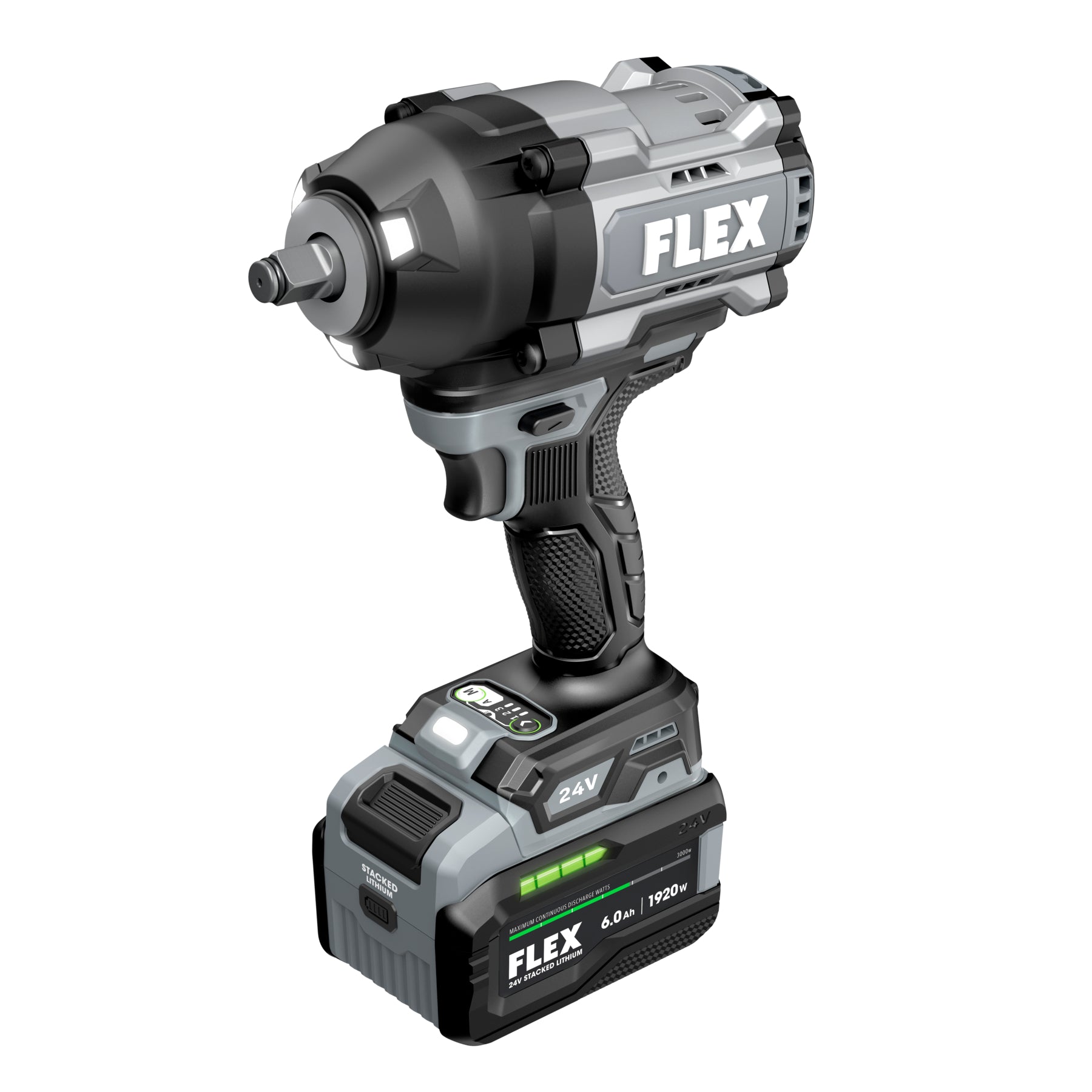 FLEX  FX1472-1H ½” High-Torque Impact Wrench Stacked Lithium Kit