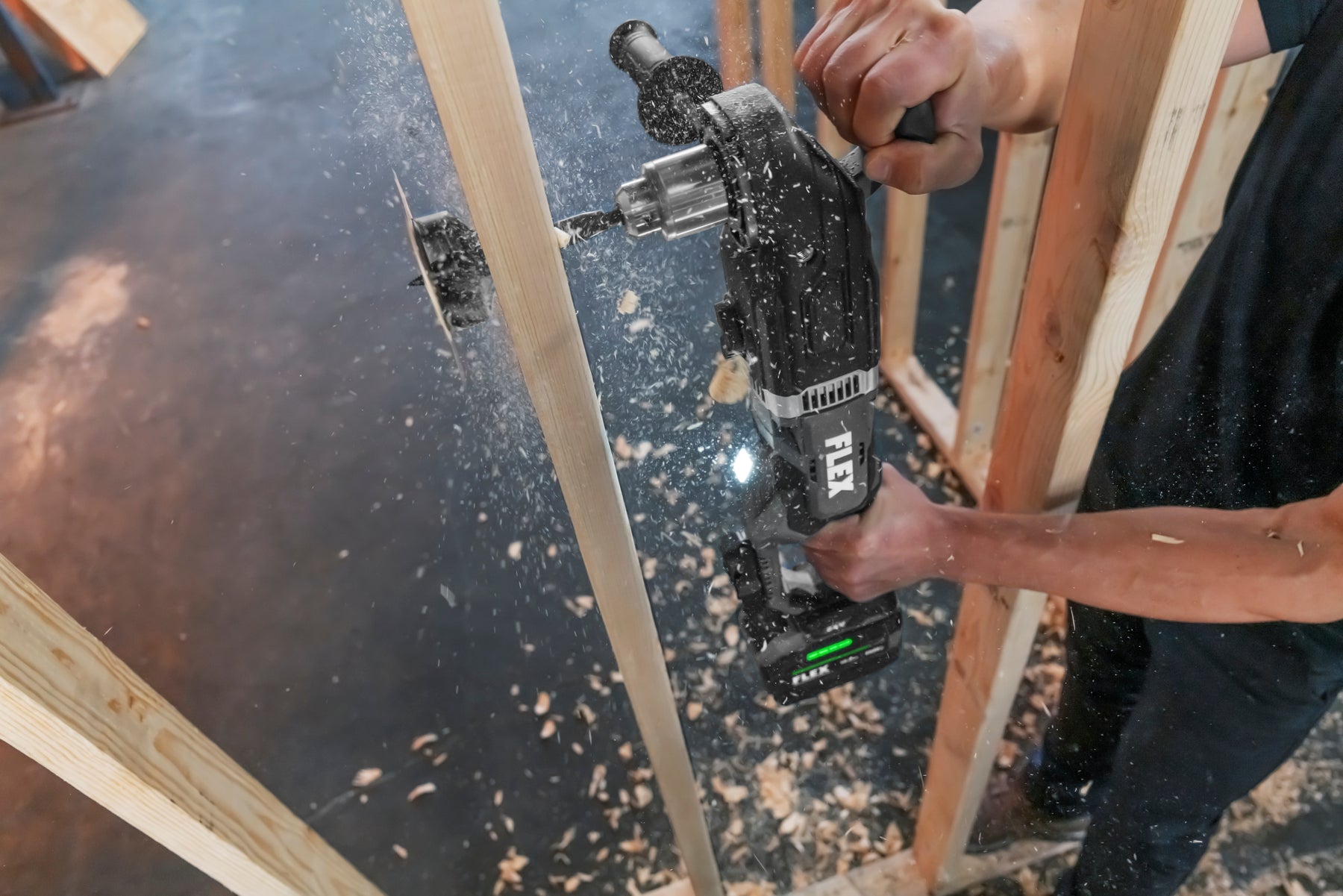 FLEX FX1681-Z 24V 2-GEAR 1/2 Inches RIGHT ANGLE DRILL (TOOL ONLY)