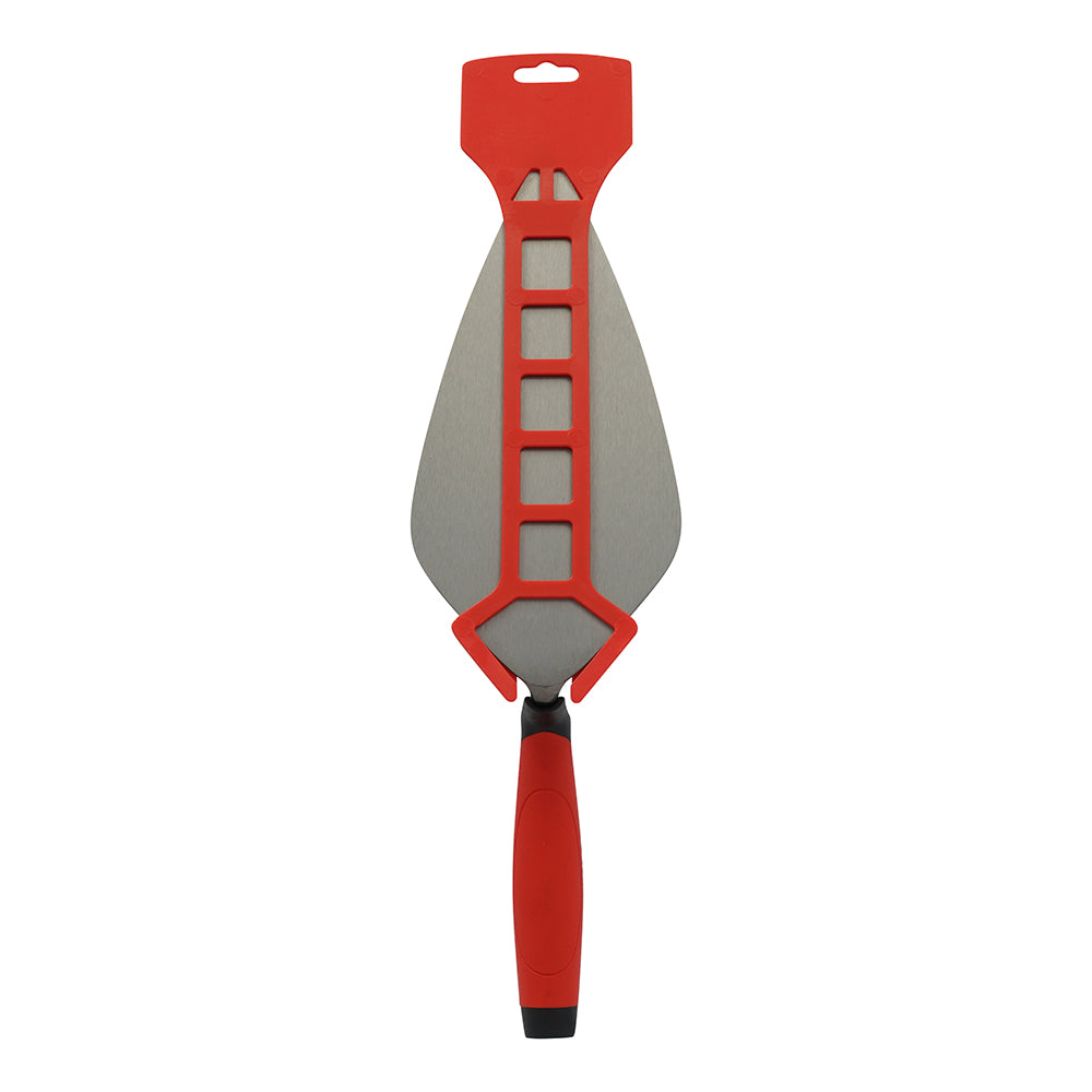 Goldblatt Red One-Piece London Trowel 11-1/2in. x 5in.
