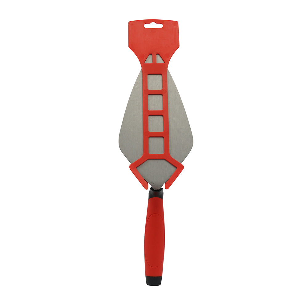 Goldblatt Red One-Piece London Trowel 10in. x 4-5/8in.