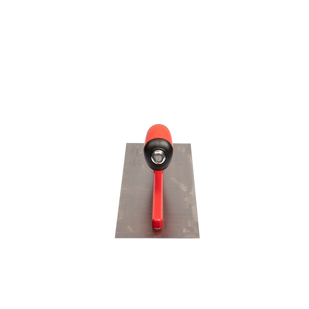 Goldblatt Red Stainless Steel Finishing Trowel W/Soft Grip 16in. x 4in.