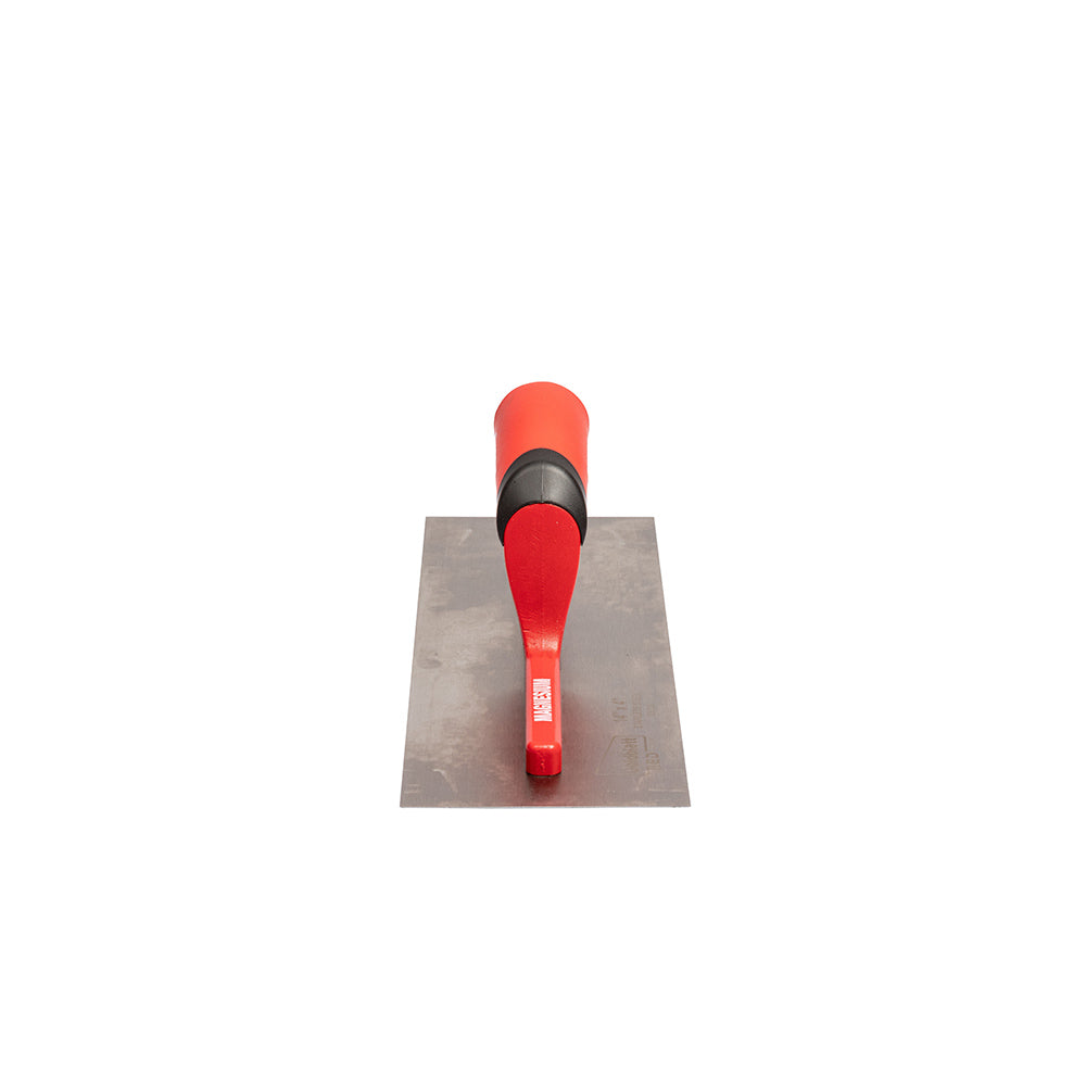 Goldblatt Red Stainless Steel Finishing Trowel W/Soft Grip 14in. x 4in.
