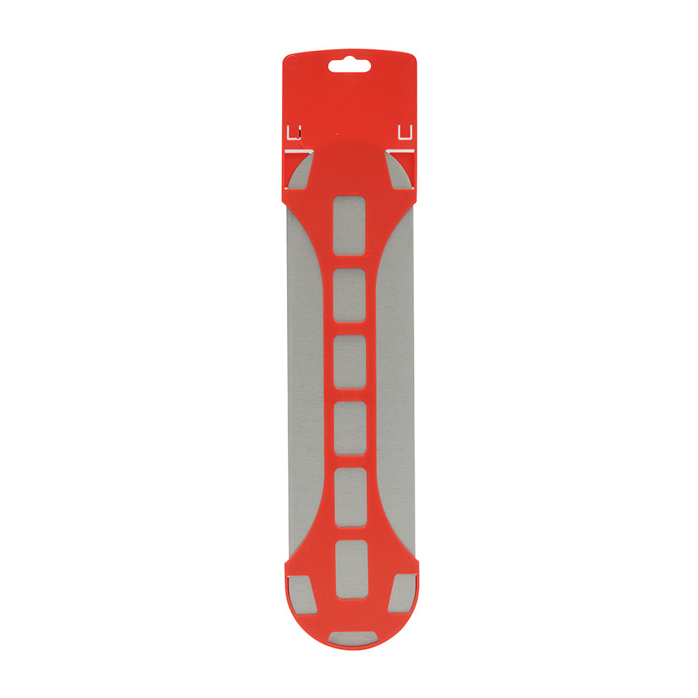 Goldblatt Red Stainless Steel Pool Trowel W/Soft Grip 16in. x 4in.