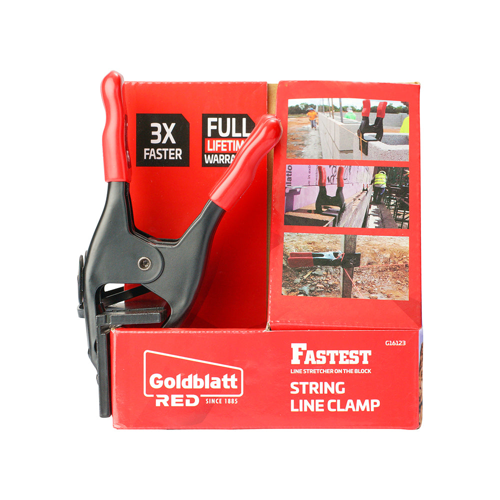 Goldblatt Red String Line Clamp 2 Pack