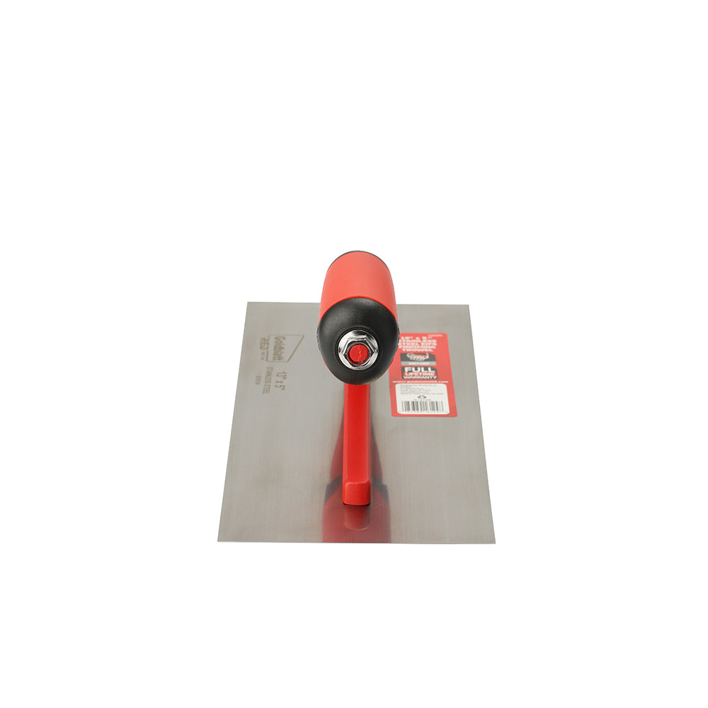 Goldblatt Red EIFS Stainless Steel Finishing Trowel 13in. x 5in.