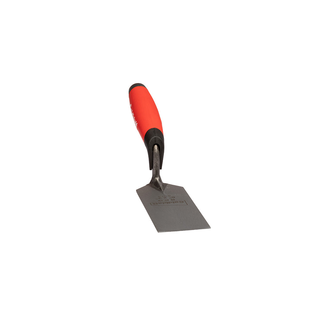 Goldblatt Red One-Piece Margin Trowel 6in. x 2in.