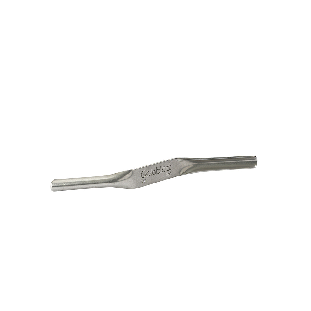 Goldblatt Red Convex Brick Jointer 3/8in. x 1/2in.
