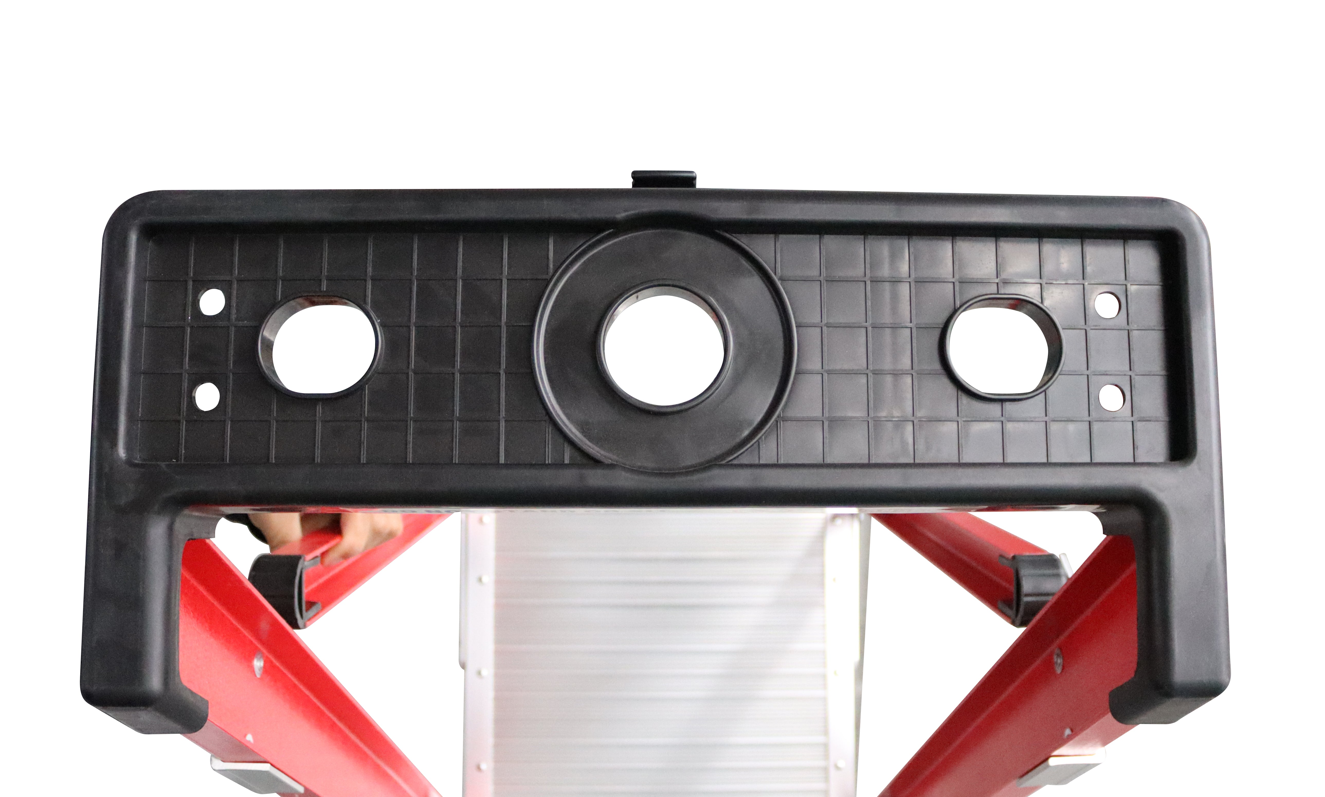 DuraDrive 3feet Fiberglass Platform Ladder, 300 Lbs. Grade 1A