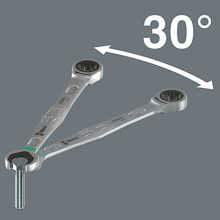 Wera 05020012001 Joker Imperial Ratcheting Combination Wrench Set (8-Piece)