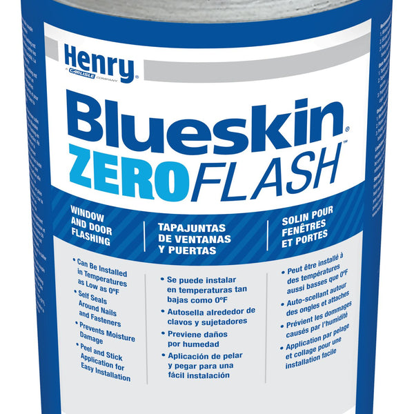 Henry Bakor Blueskin HE221976 12 in. x 75 ft. Butyl Flash
