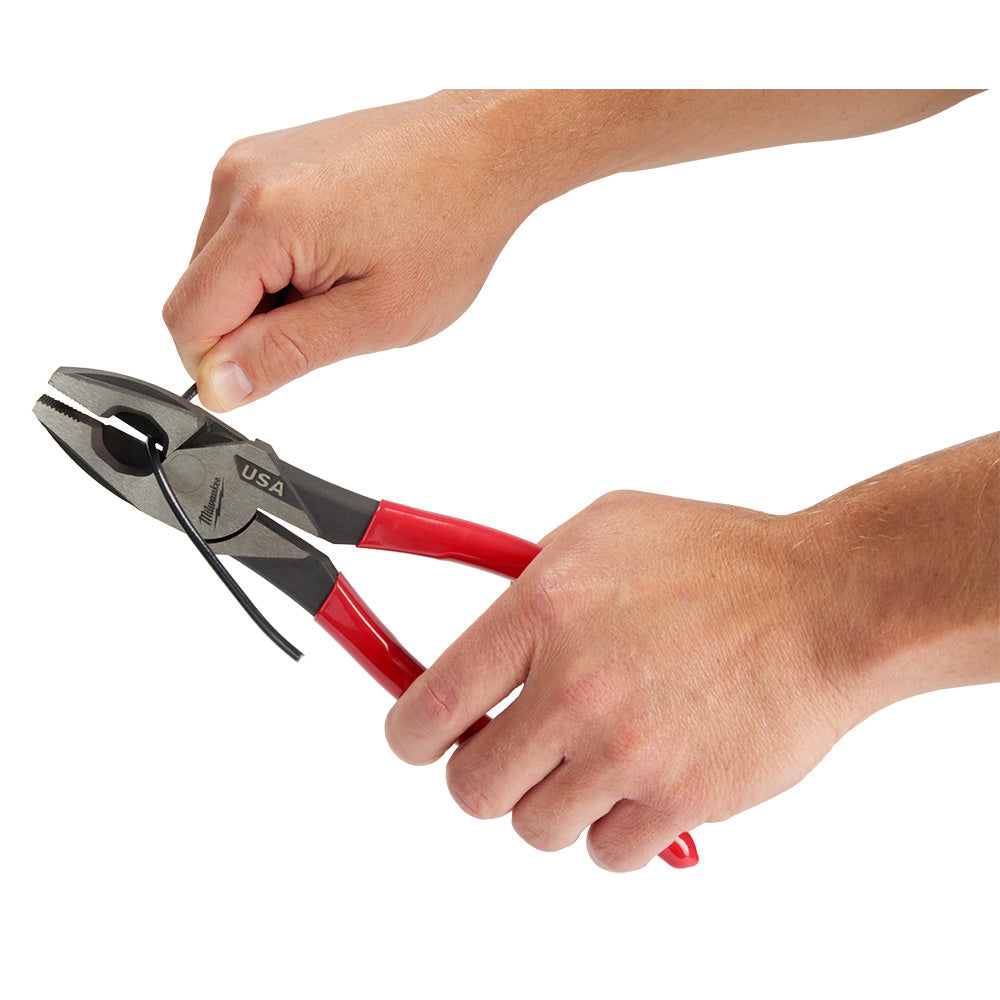 Milwaukee MT500 Linesmans Dipped Grip Pliers 9 in.