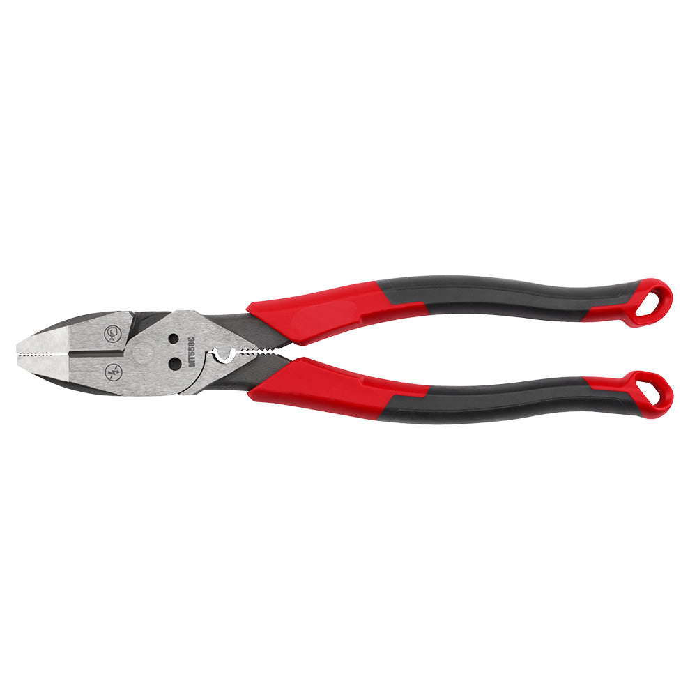 Milwaukee MT550C Linesmans Comfort Grip Pliers W/Crimper & Bolt Cutter