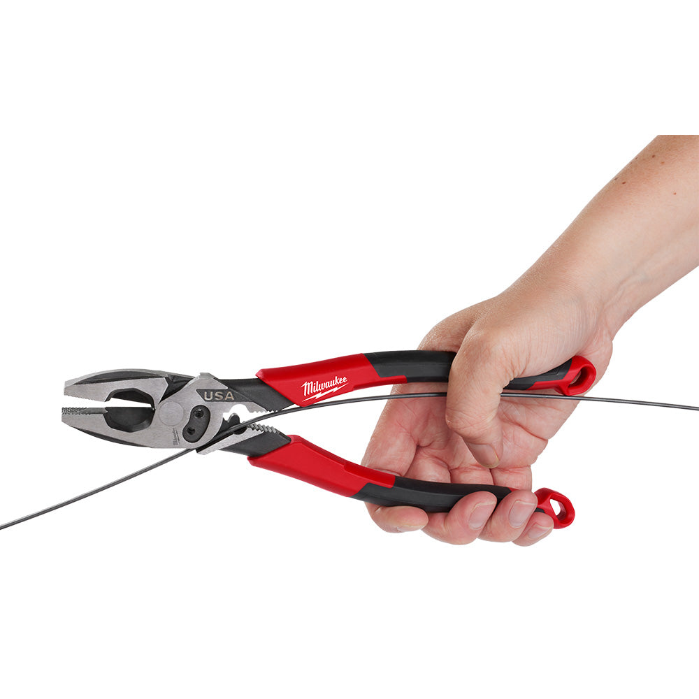 Milwaukee MT550C Linesmans Comfort Grip Pliers W/Crimper & Bolt Cutter