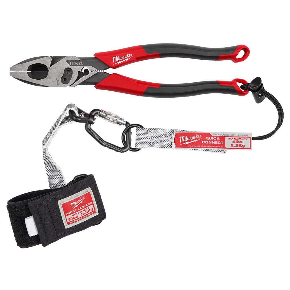 Milwaukee MT550C Linesmans Comfort Grip Pliers W/Crimper & Bolt Cutter