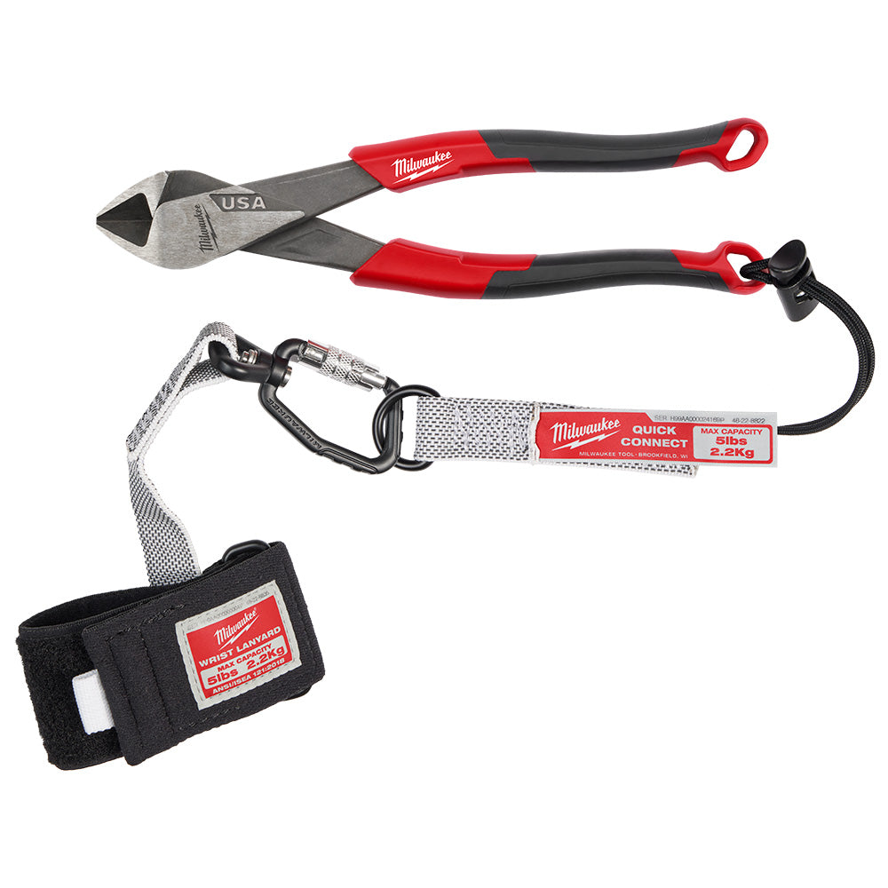 Milwaukee MT558 Diagonal Comfort Grip Cutting Pliers 8 in.