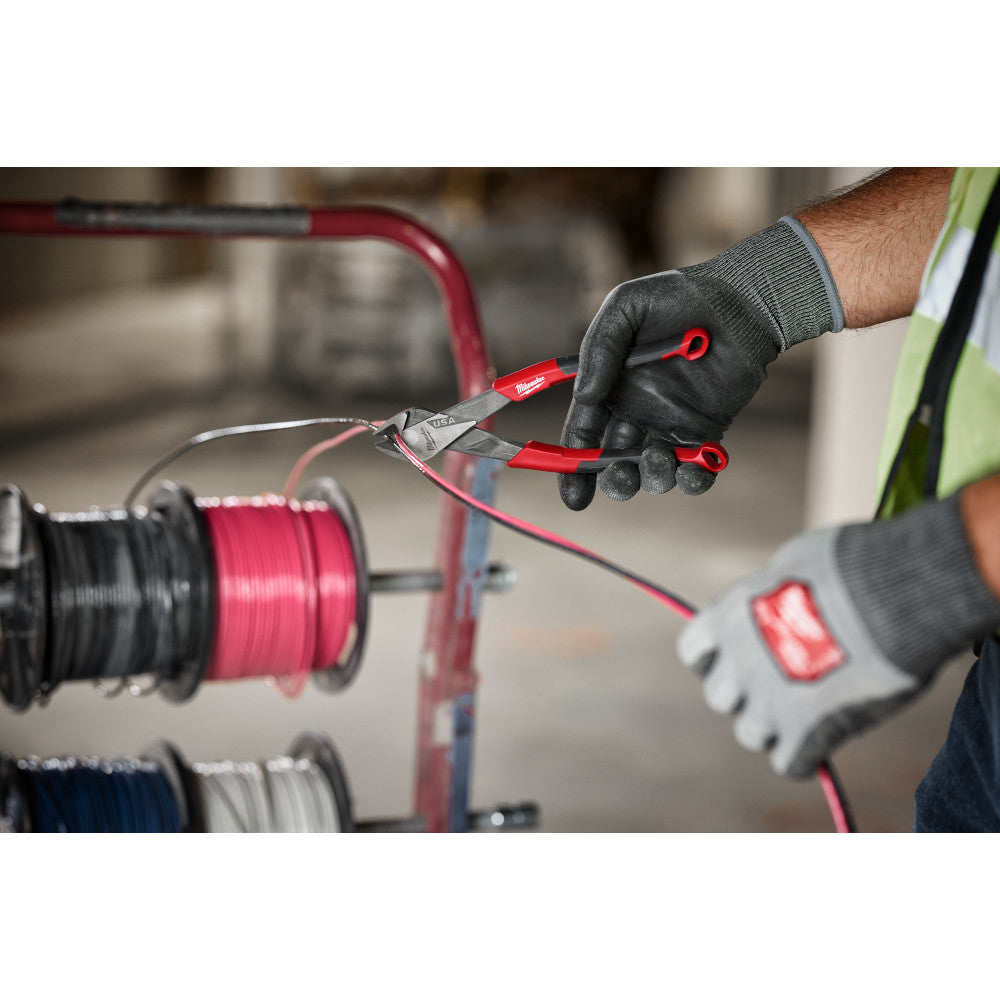 Milwaukee MT558 Diagonal Comfort Grip Cutting Pliers 8 in.