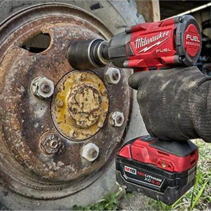 Milwaukee 2855-20 M18 FUEL 18-Volt Lithium-Ion 1/2 in. Brushless Compact Impact Wrench (Tool Only)