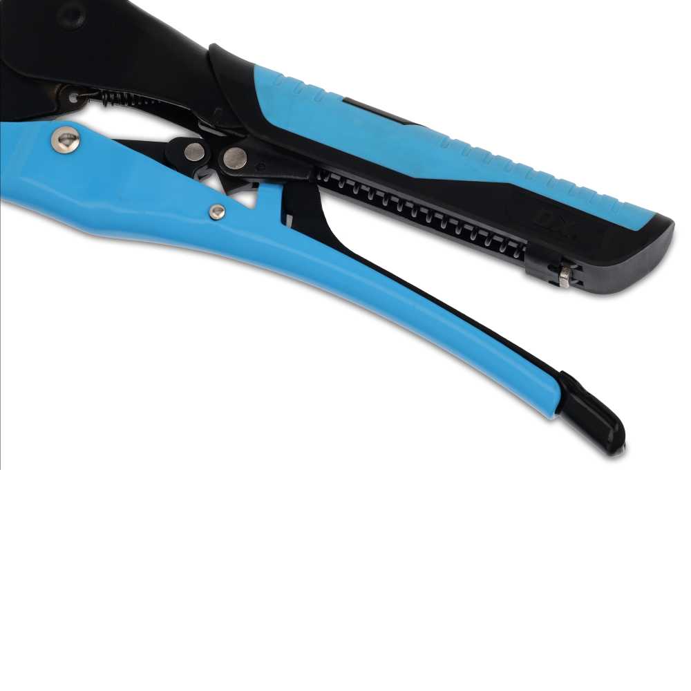 OX OX-P204302 AUTO ADJUST 7 Inches  C CLAMP WITH SWIVEL PAD - GRIPPED