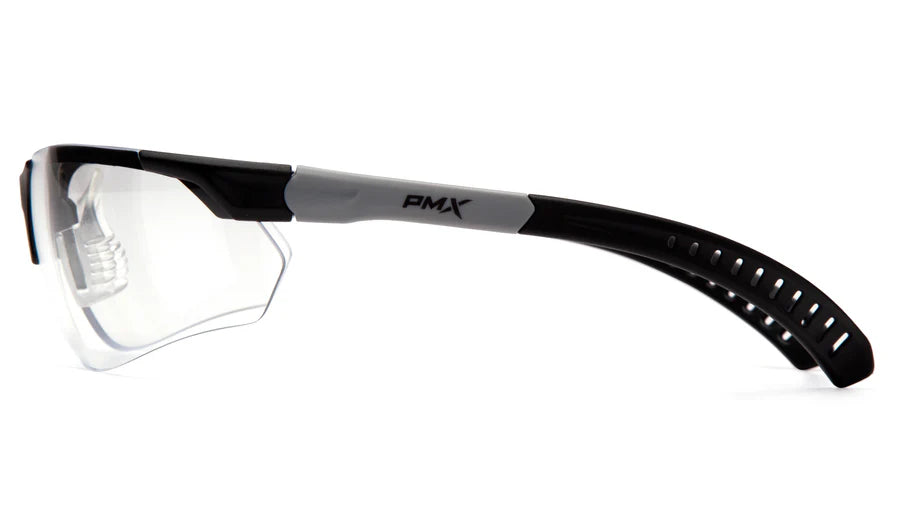 Pyramex SBG10110DTM Sitecore Safety Glasses W/Ratcheting Temples, H2Max Anti-Fog, Clear Lens