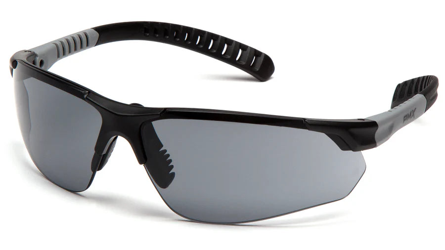 Pyramex SBG10120DTM Sitecore Safety Glasses W/Ratcheting Temples, H2Max Anti-Fog, Gray Lens