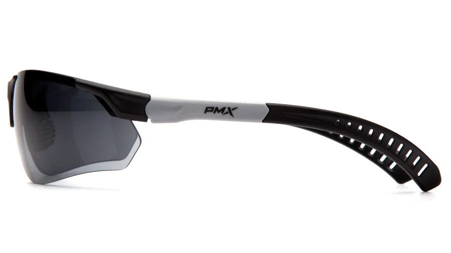 Pyramex SBG10120DTM Sitecore Safety Glasses W/Ratcheting Temples, H2Max Anti-Fog, Gray Lens