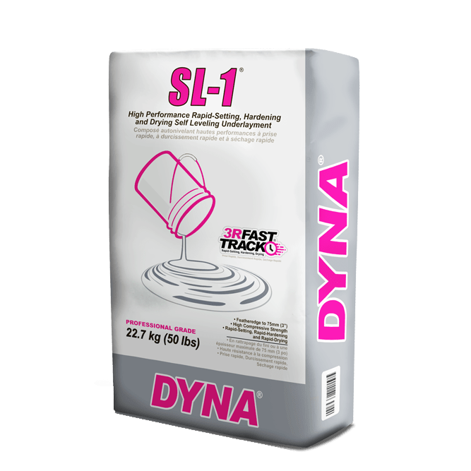 DYNA SL-1 22.7 kg Grey Quick-Setting Self-Leveling Interior Underlayment