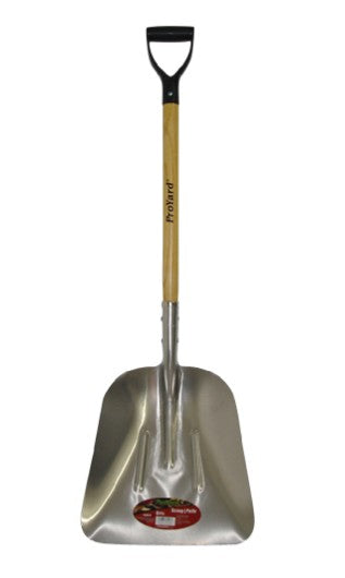 PROYARD D-Handle Aluminum Scoop Shovel