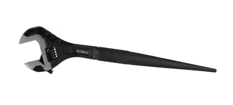 Dewalt DWHT80272 All Steel Adjustable Spud Wrench 16 in.