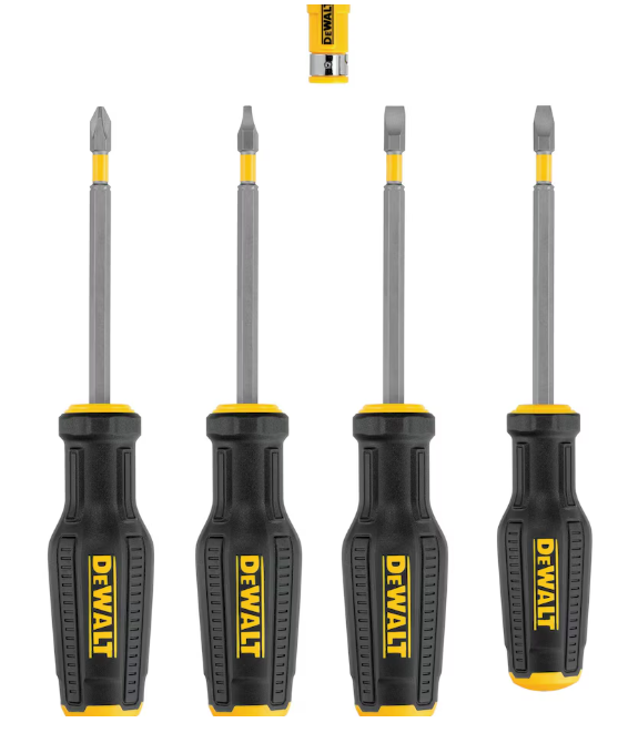 Dewalt DWHT65105 Max Fit Screwdriver Set 4 Piece