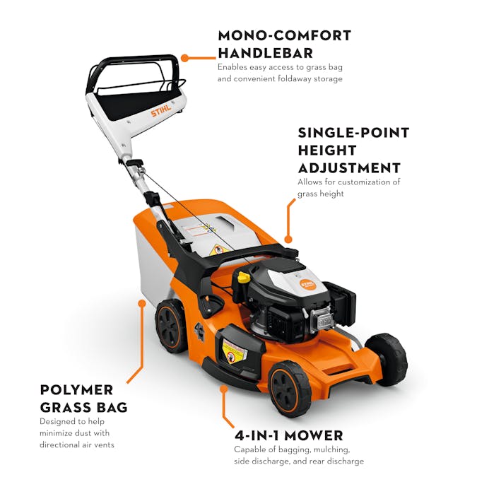 STIHL RM453V 21 in. Gas Self-Propelled Lawn Mower