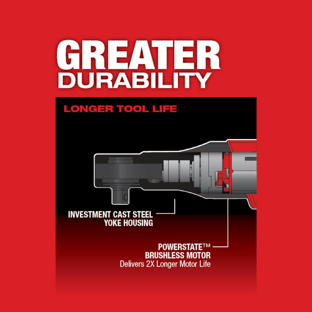 MILWAUKEE 2557-20 3/8 in. M12 RATCHET (Tool Only)