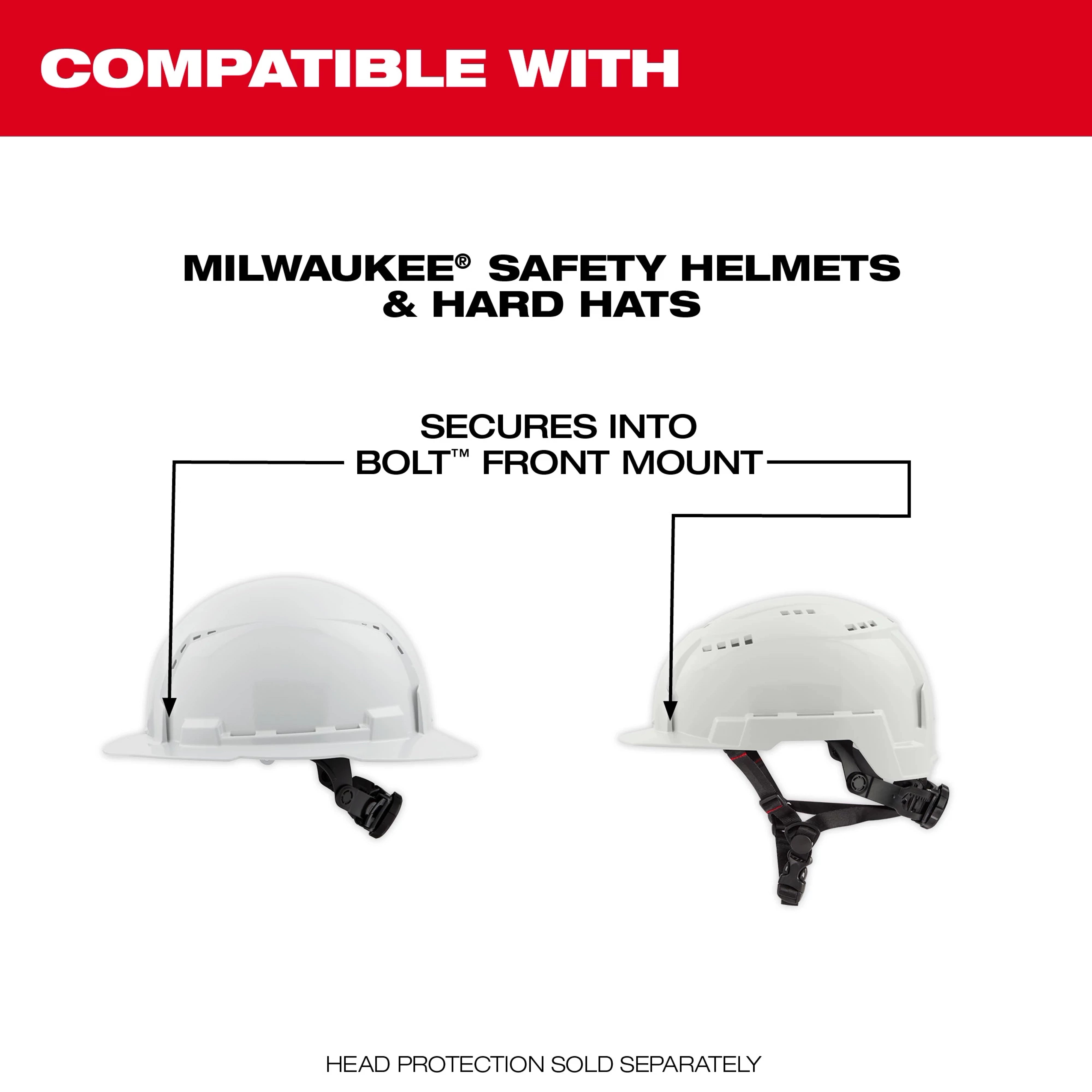 Milwaukee Bolt 48-73-1422 Gasketed Full Face Shield