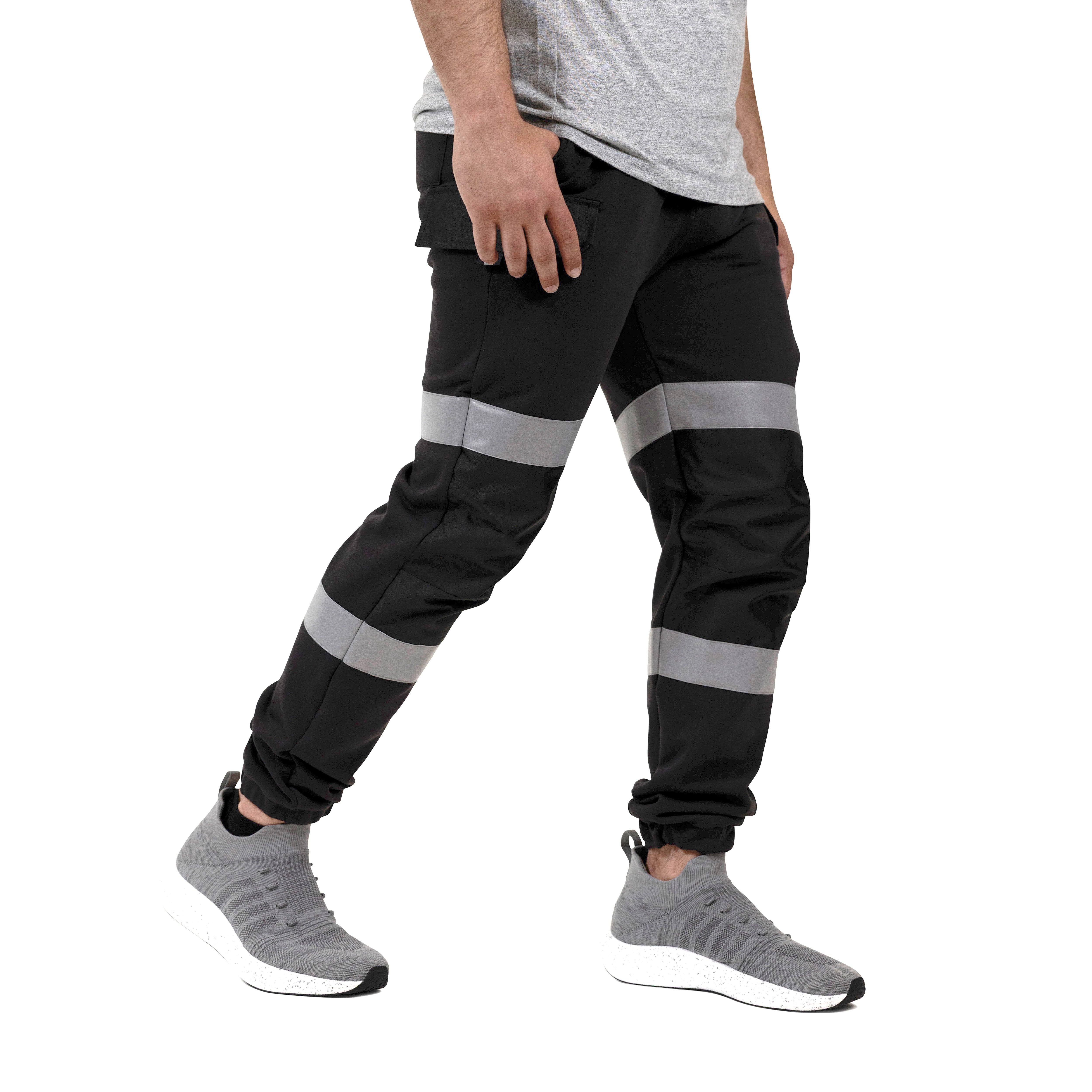 DuraDrive Hi-Vis Fleece Cargo Jogger Sweatpants