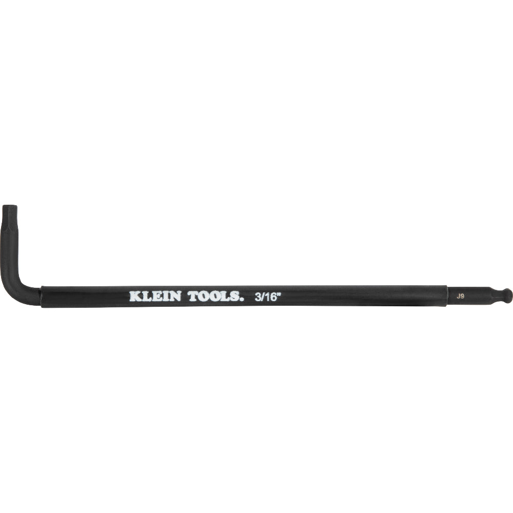 Klein BLS9 Ex-Long L Style Hex Key Caddy Set SAE 9-Piece
