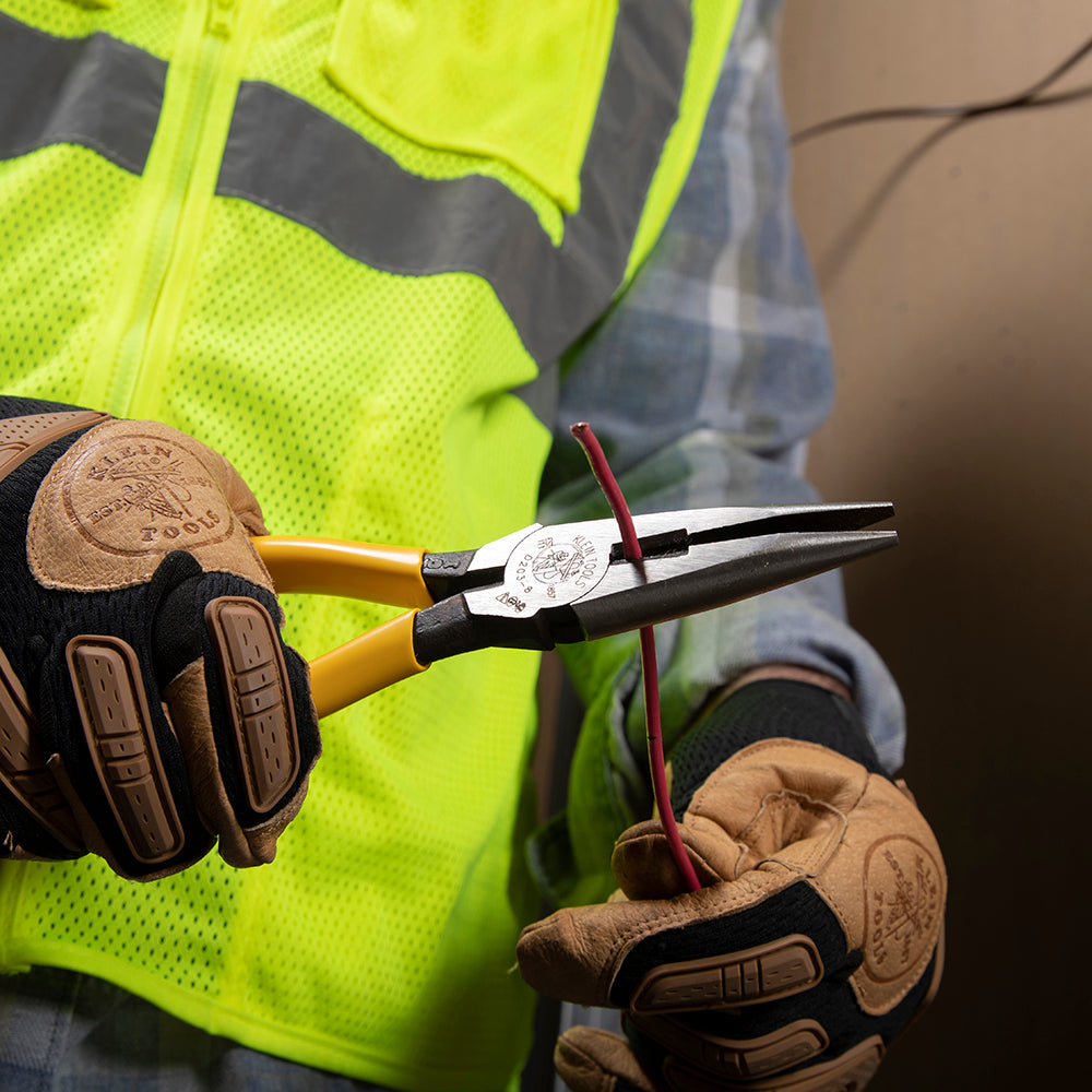 Klein D203-8 Needle Nose Side-Cutter Pliers 8 in.