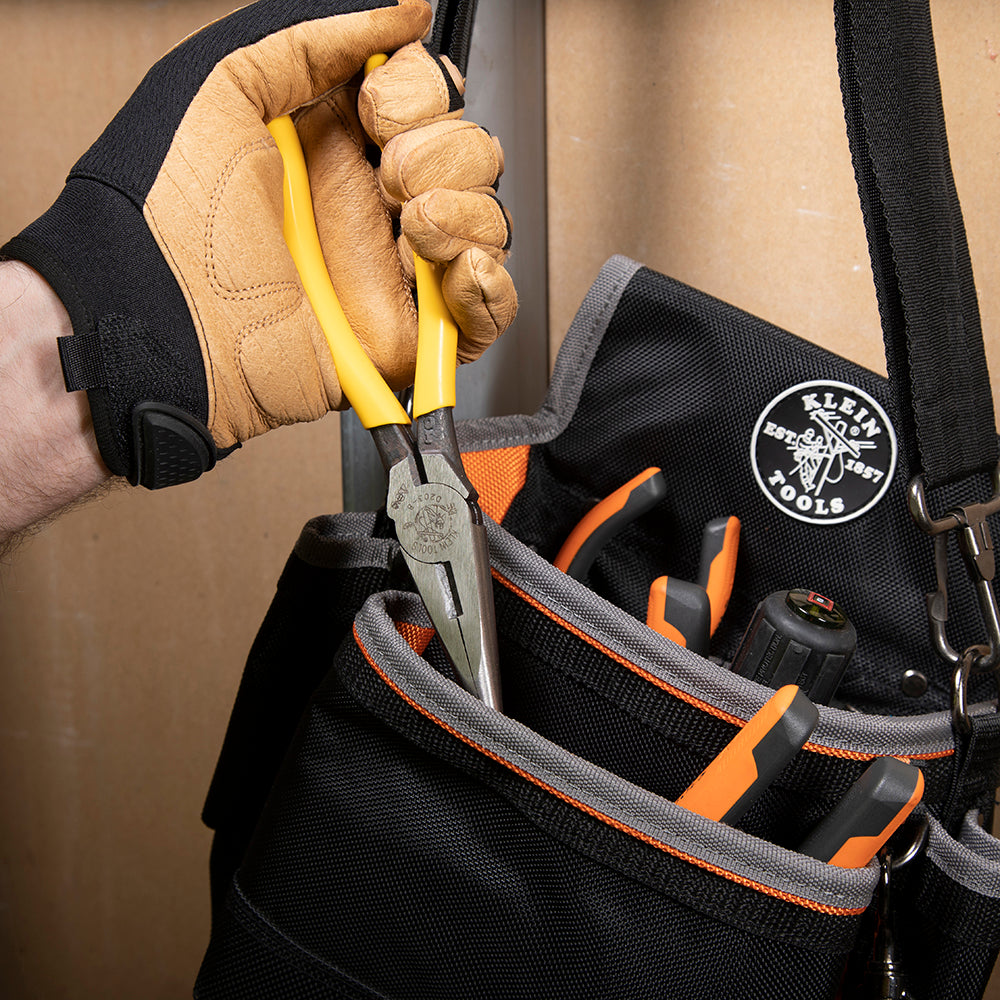 Klein D203-8 Needle Nose Side-Cutter Pliers 8 in.