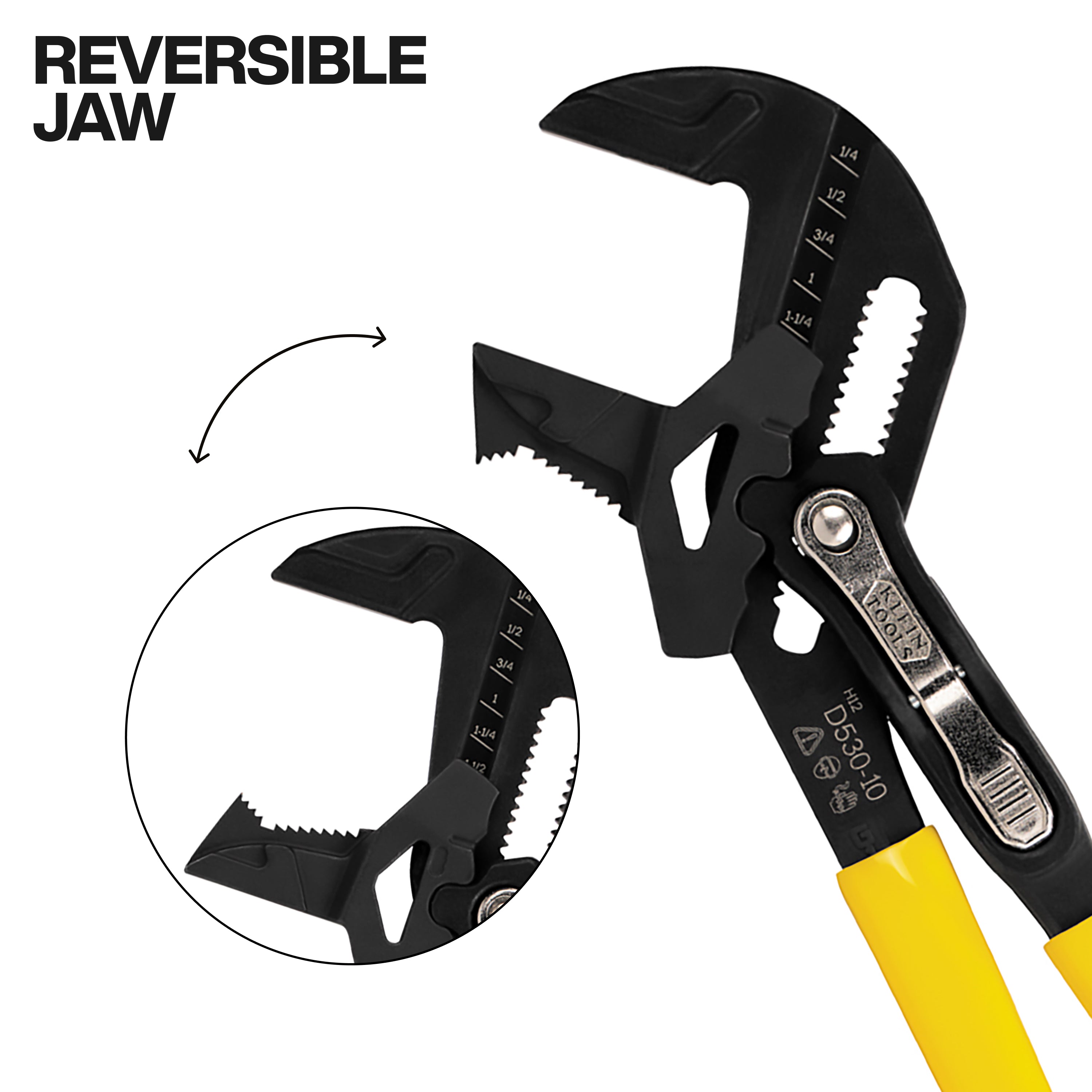 Klein D53010 Plier Wrench 10 in.