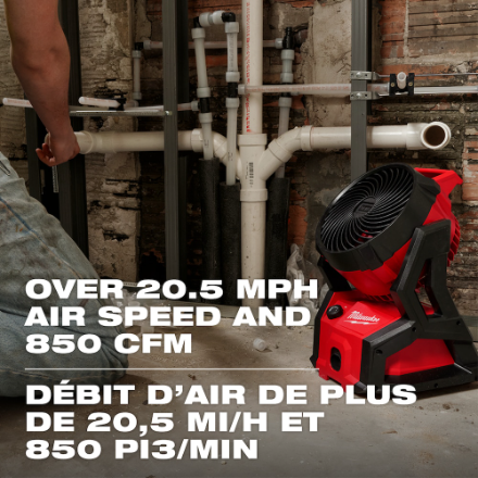Milwaukee M18™ 0818-20 Brushless PACKOUT™ Fan