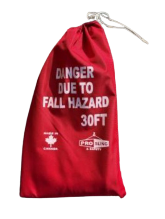 Bump Line Danger Barrier With Rope 50 ft.