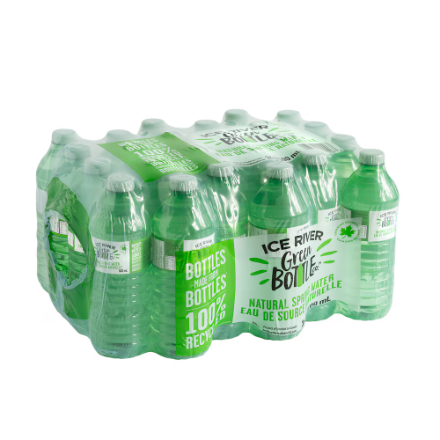 ICE RIVER SPRING WATER BOTTLED WATER 500ML - 24/CASE