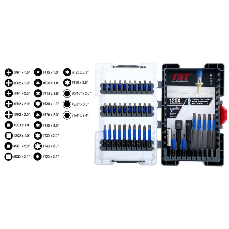 WIHA Terminatorblue Impact Bit Set 40Pc