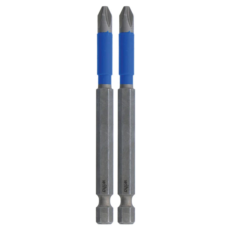 Wiah 3.5in Terminatorblue Impact Bit Phillips #2 2 Pack