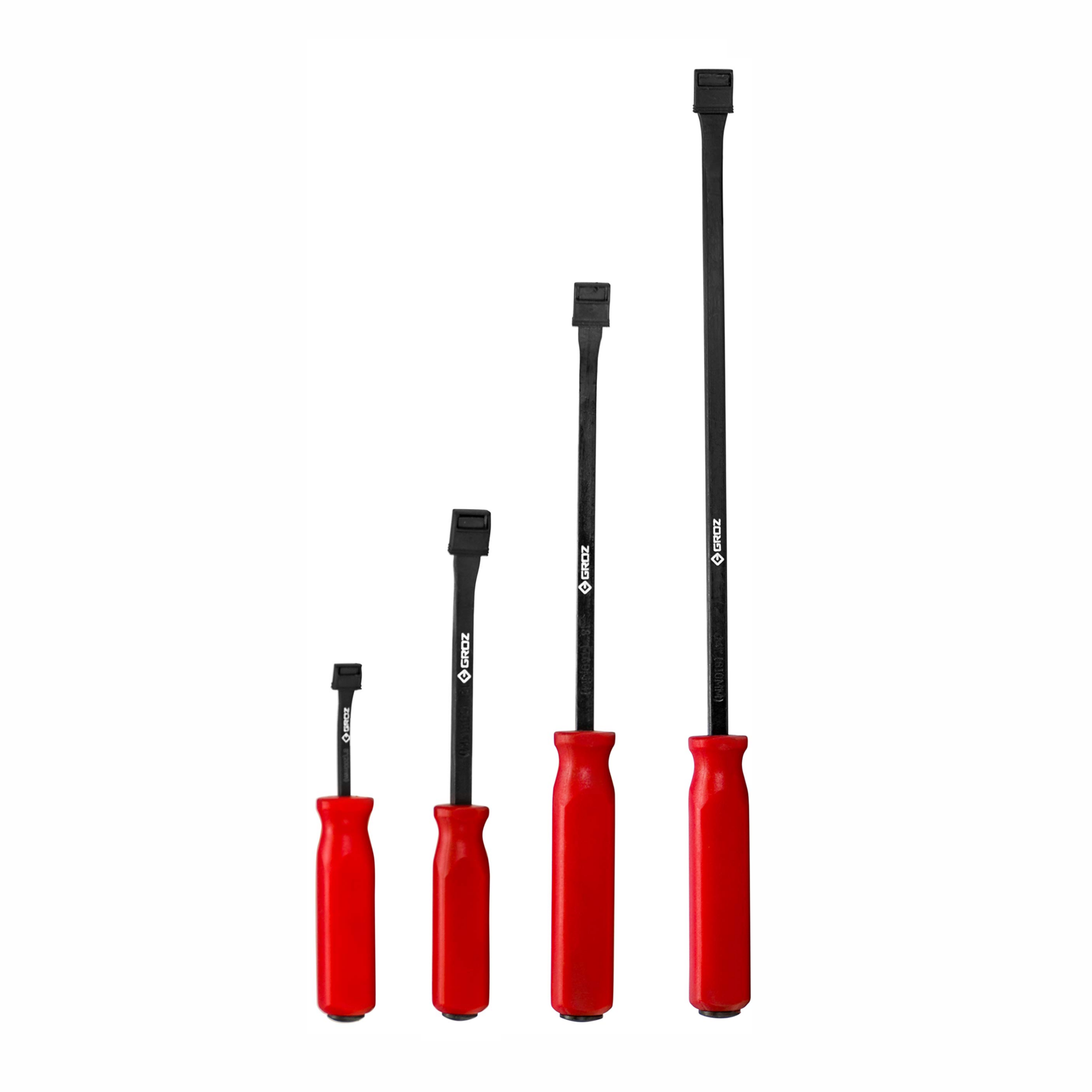 Groz Handheld Pry Bar w/Strike 4-PC Set