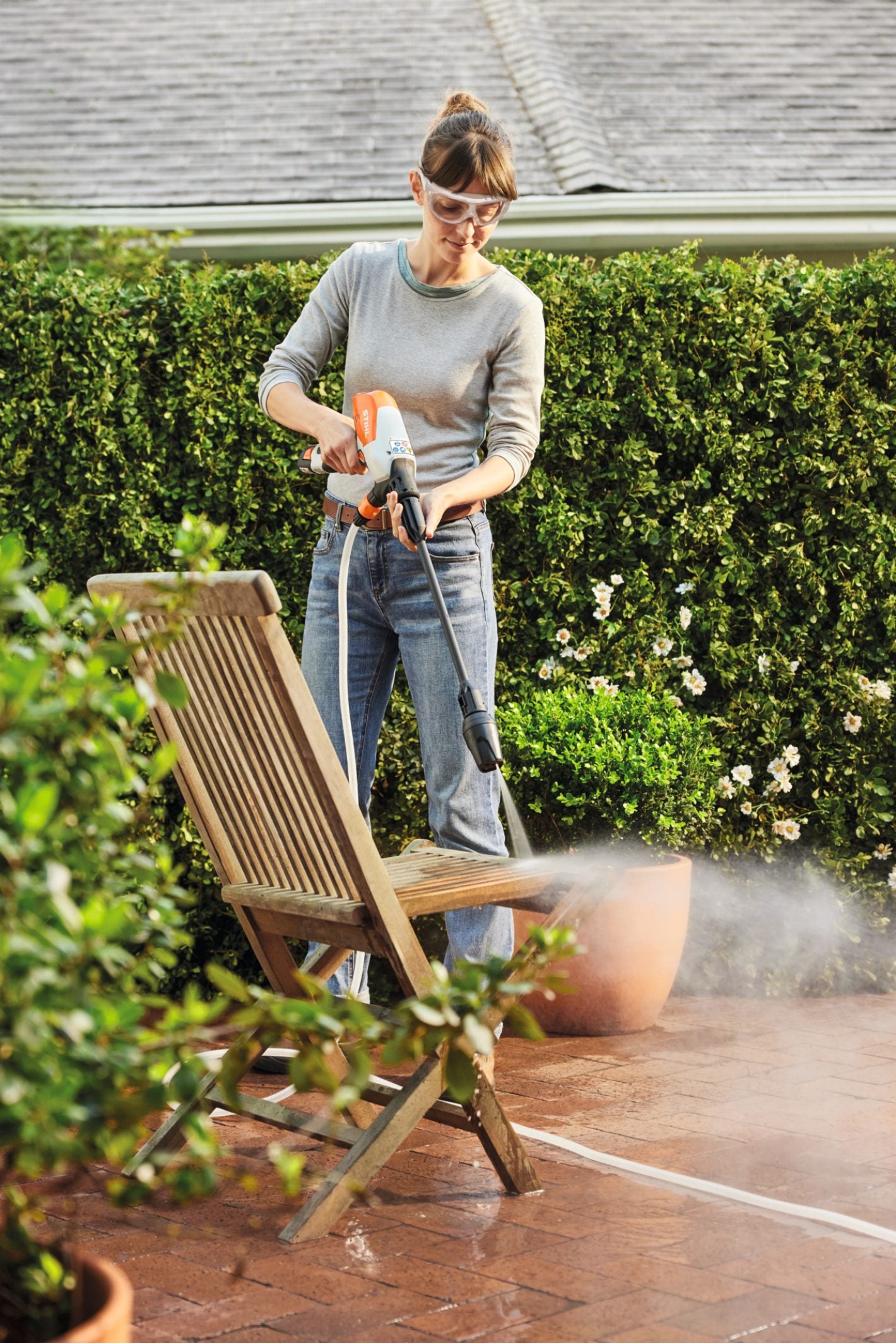 STIHL RA020117612 RCA20-2S Cordless Pressure Washer Kit
