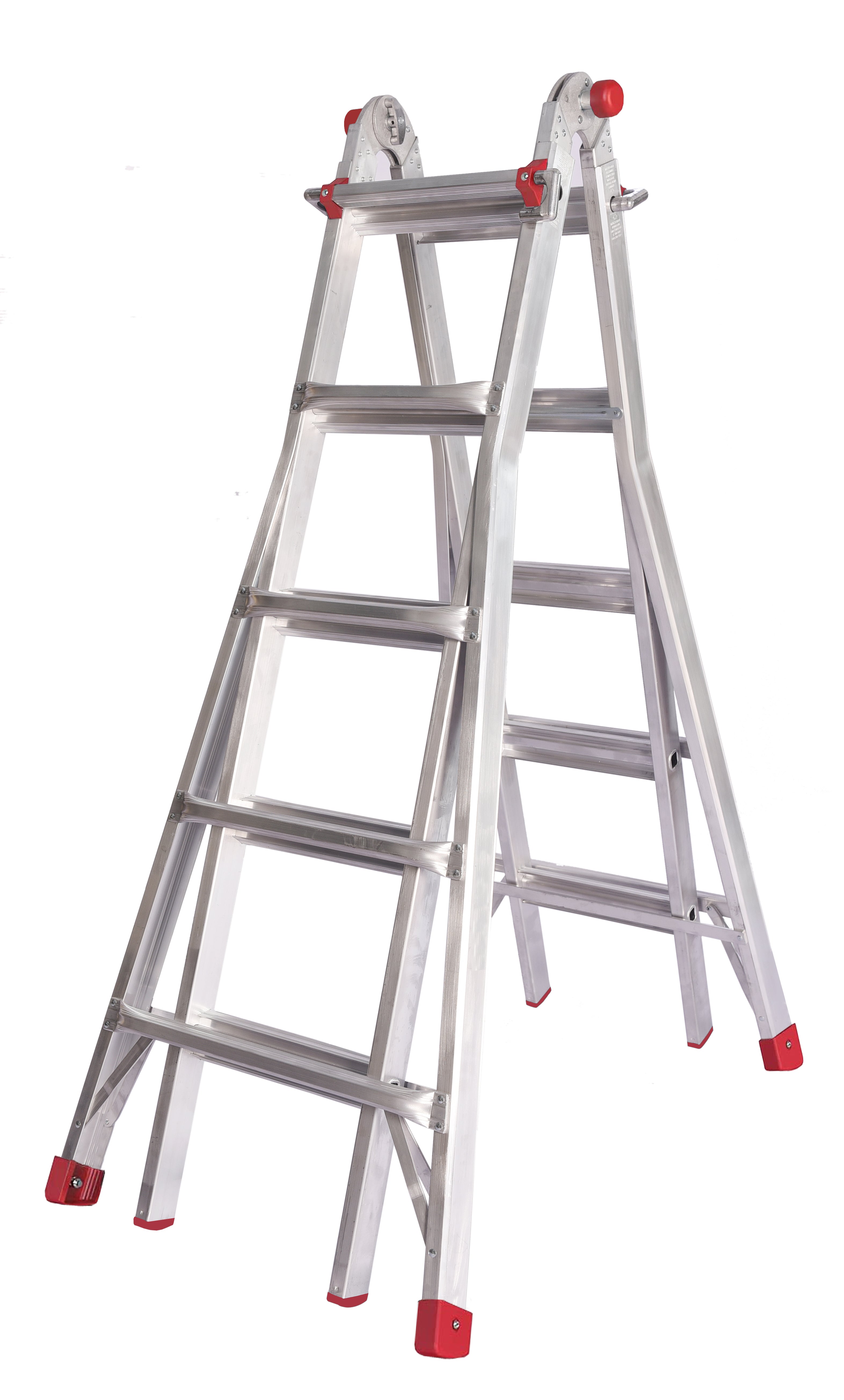 DuraDrive 22' Aluminum Multi Positition Ladder, 300 Lbs. Grade 1A