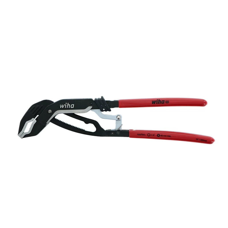 WIHA Classic Auto Grip V-Jaw Tongue And Groove Pliers 10in