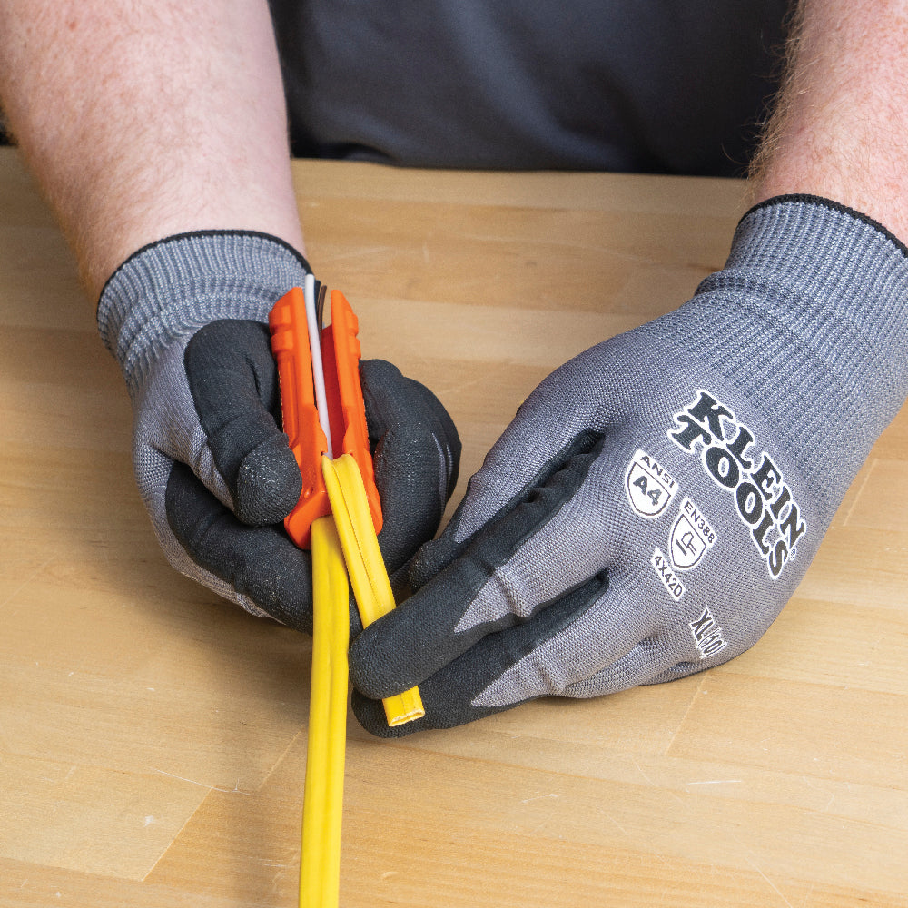 Klein L1412 5-In-1 Nm Romex Cable Ripper & Wire Stripper