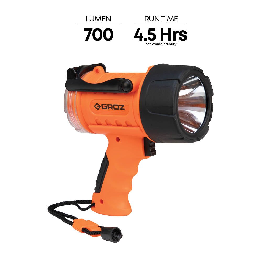 Groz Waterproof Rechargeable 700L Work Light
